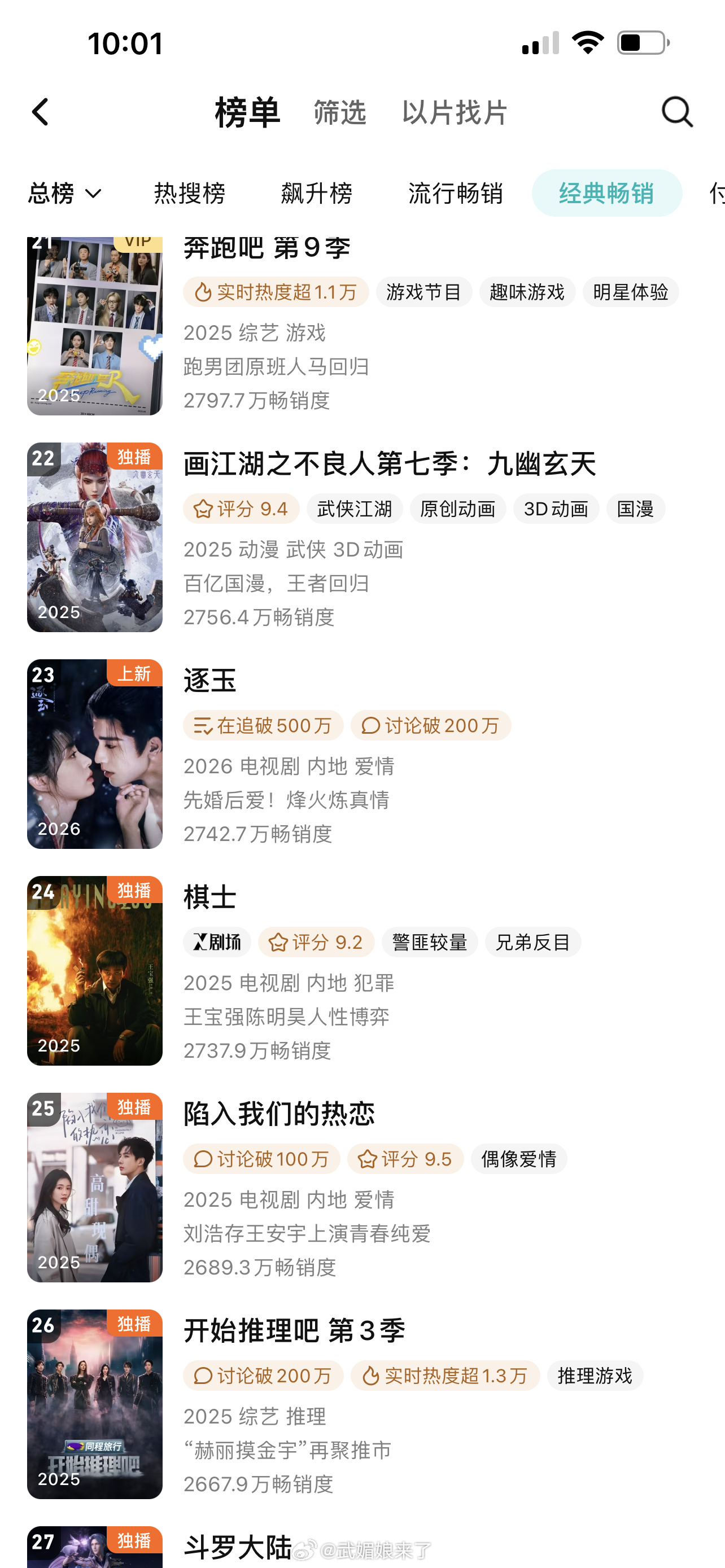 张凌赫 田曦薇《逐玉》拉新年榜一天从27跳到23，感觉还要一路跳级上升！ 