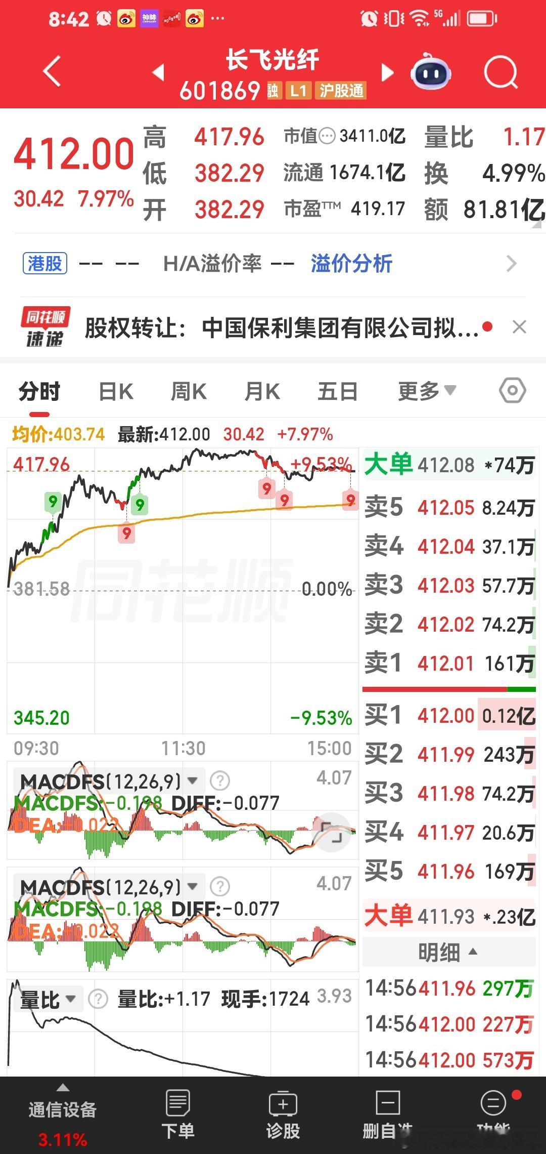 好票：长飞光纤。-这个票，它是全球光纤光缆市占率第一。在2026年光纤在AI的渗