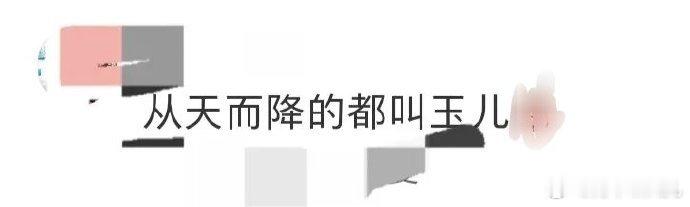 从天而降的都叫玉儿 《大生意人》里这两个从天而降的玉儿太有梗了！大玉儿气场强大，