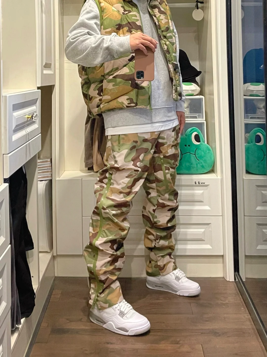 秋季叠穿｜迷彩穿搭