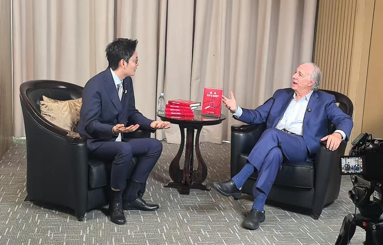 今天原本可以当面请教一些《原则》。

但没有，反而获得了一些比知识更重要的东西。