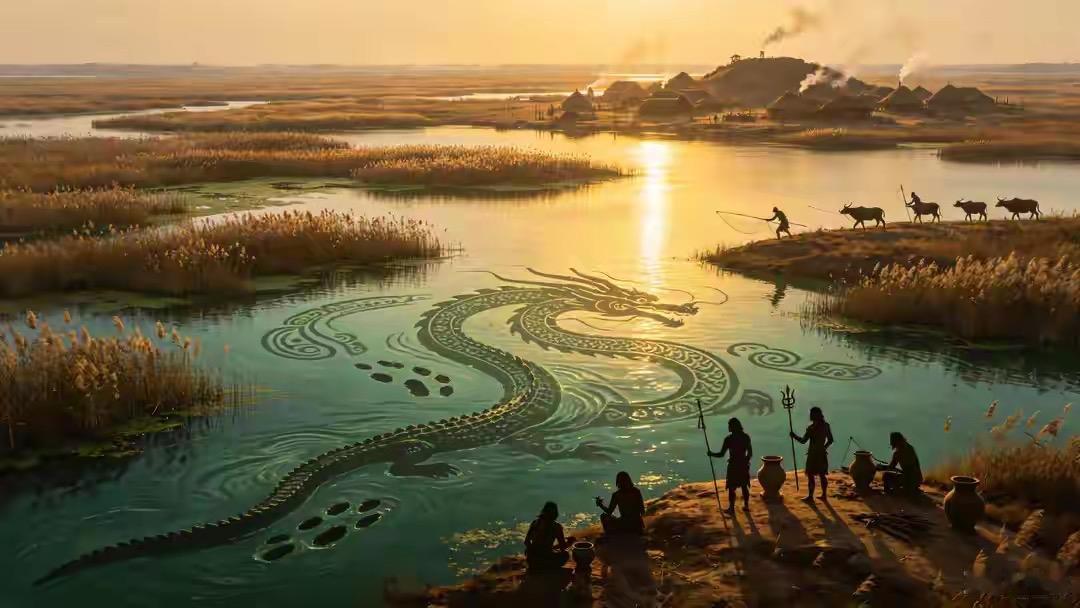 3000年前黄河泥沙淤塞了古雷泽的碧波，却埋不住华夏文明的根脉。这里是华胥履迹生