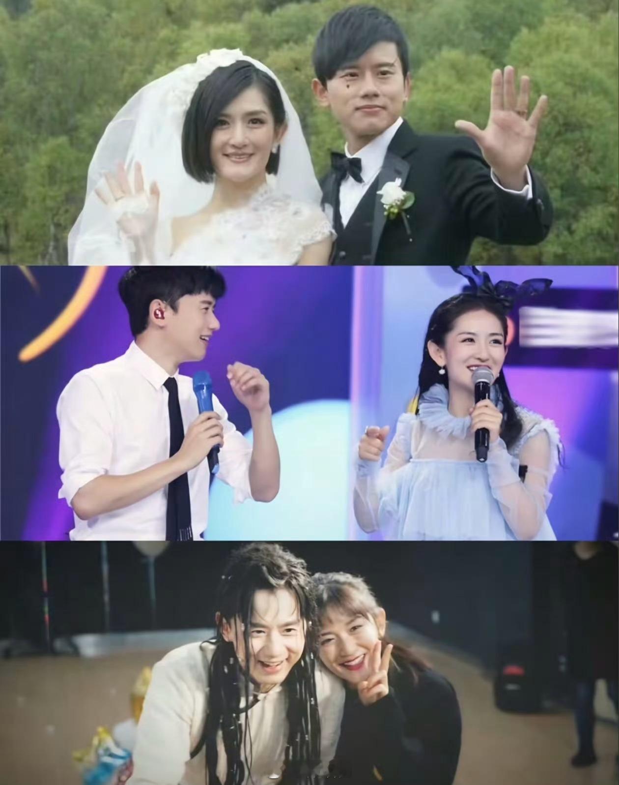 李维嘉回应张杰谢娜谁追的谁爱意会从眼里流露，杰娜要一直幸福 ​​​