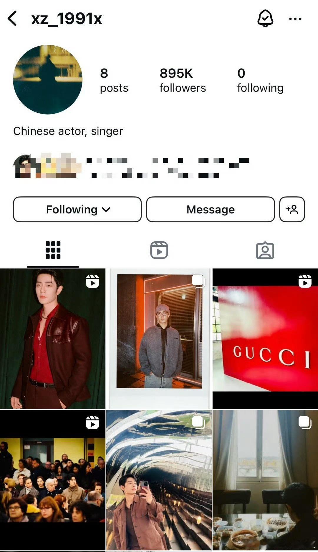 肖战ins简介中国演员歌手  肖战的ins简介更新了 肖战ins简介中国演员歌手