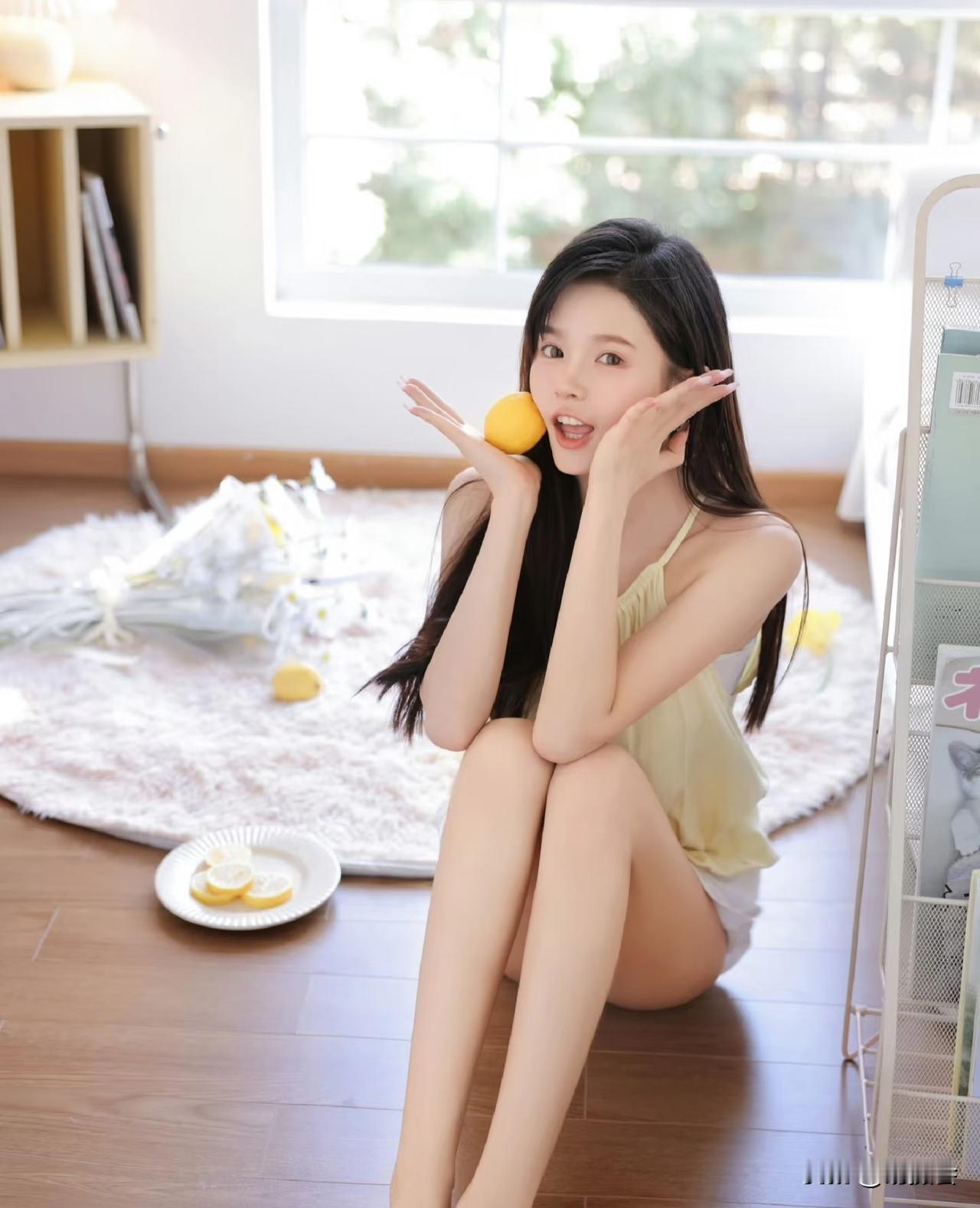 可爱柠檬女孩