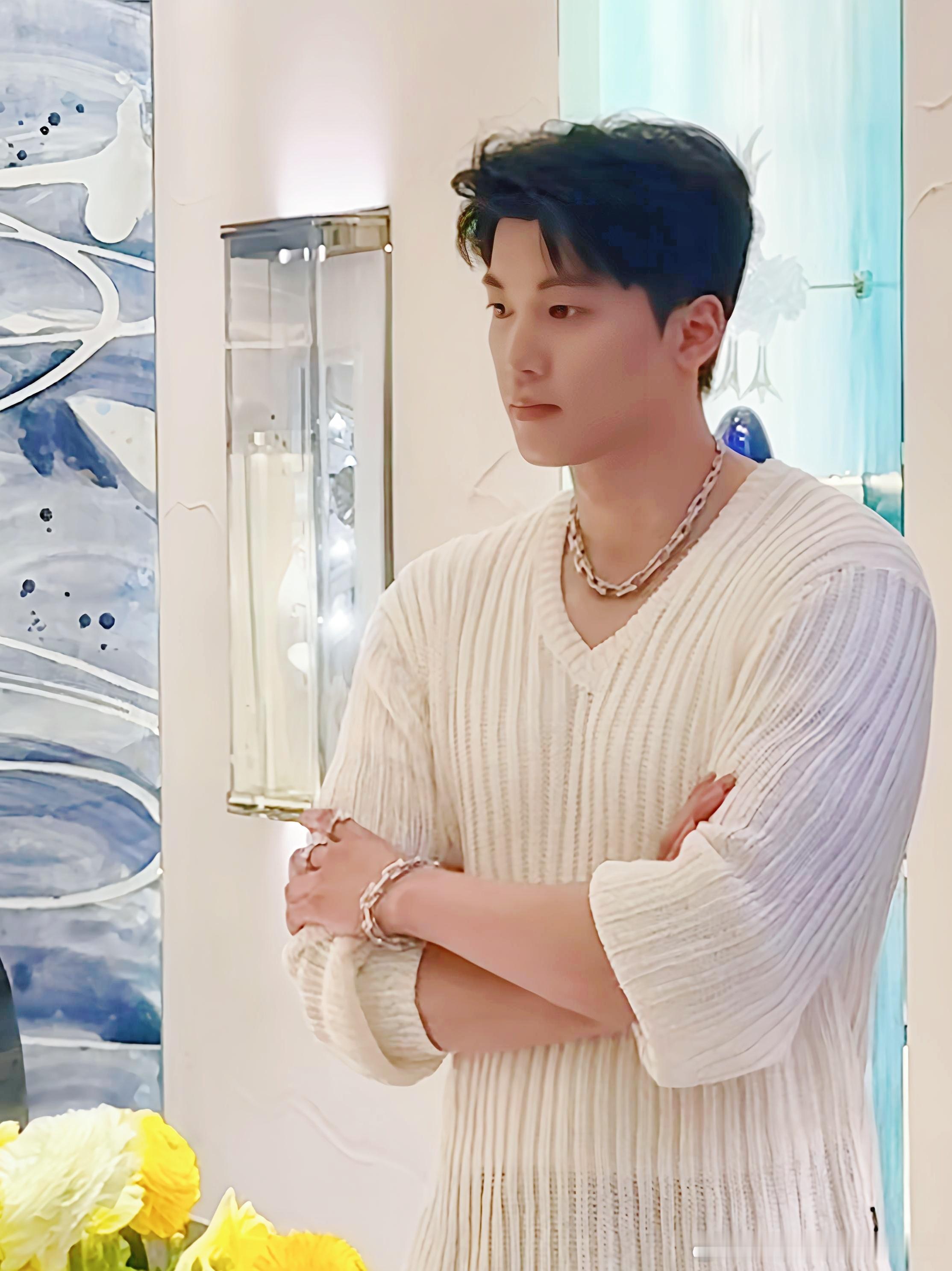 4月9日，汪顺现身北京蒂芙尼tiffany品牌活动 汪顺的2026顺流而上