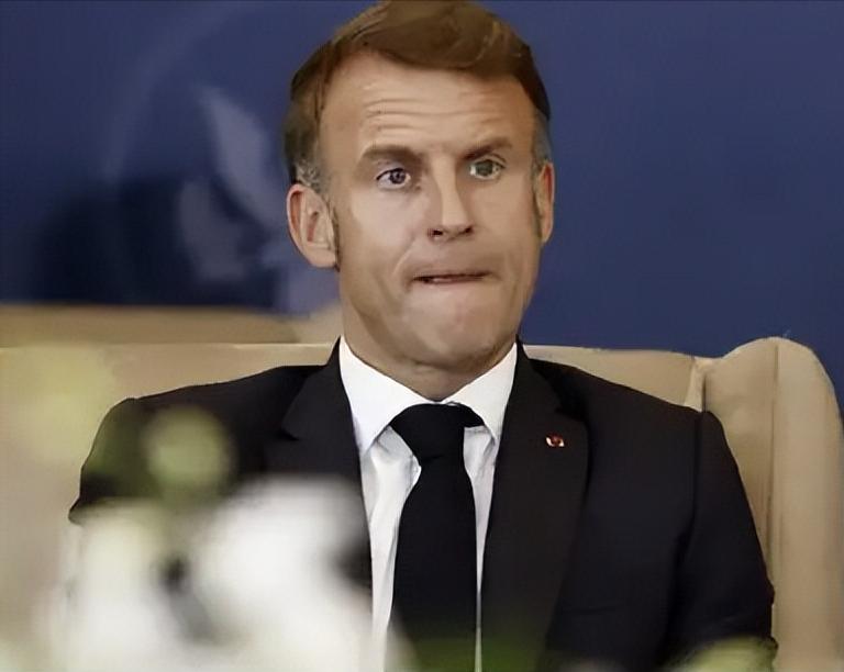 4月1日日法峰会现场上演名场面，日本首相突然摆出《龙珠》经典招式，马克龙猝不及防