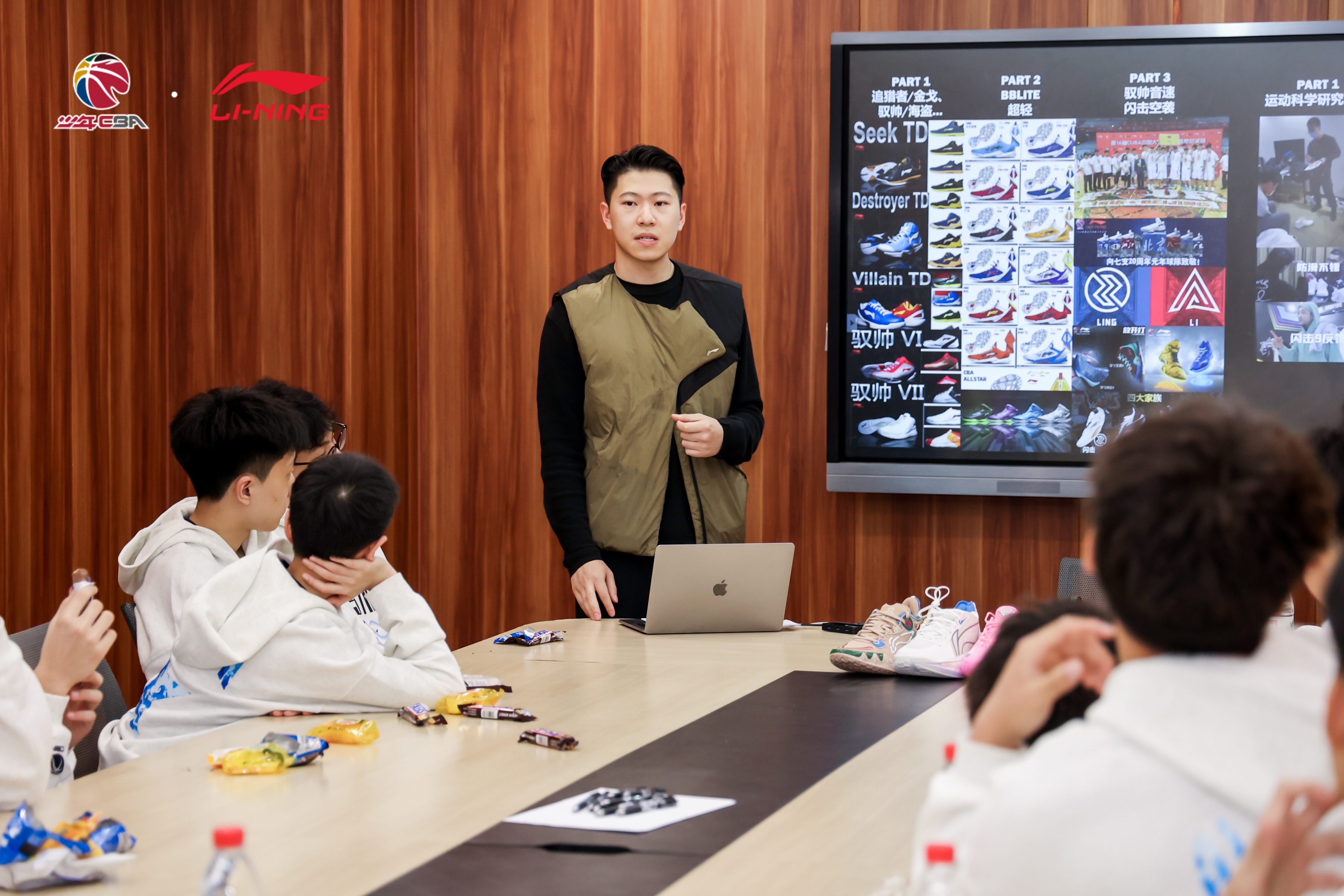 以城之名，“浙”有好戏。CBA携手李宁首次在全明星期间组织少年CBA精英球员们开