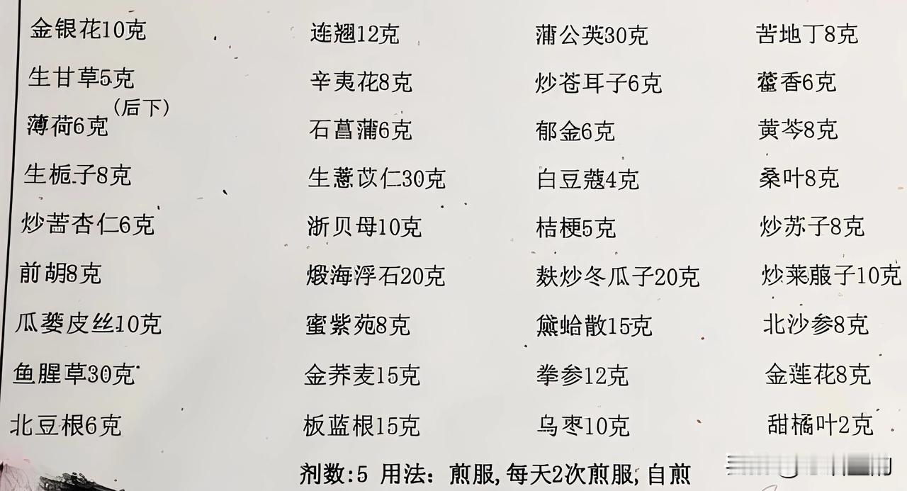 没有对比，就没有伤害。
像这种方子，我会直接给他扔脸上，转身而去。
看看别人的方