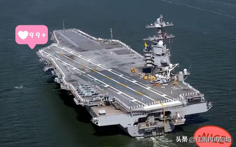 美国航母成了世界笑话！
谁都没想到，逼疯美国“福特号”航母上4600名水兵的不是