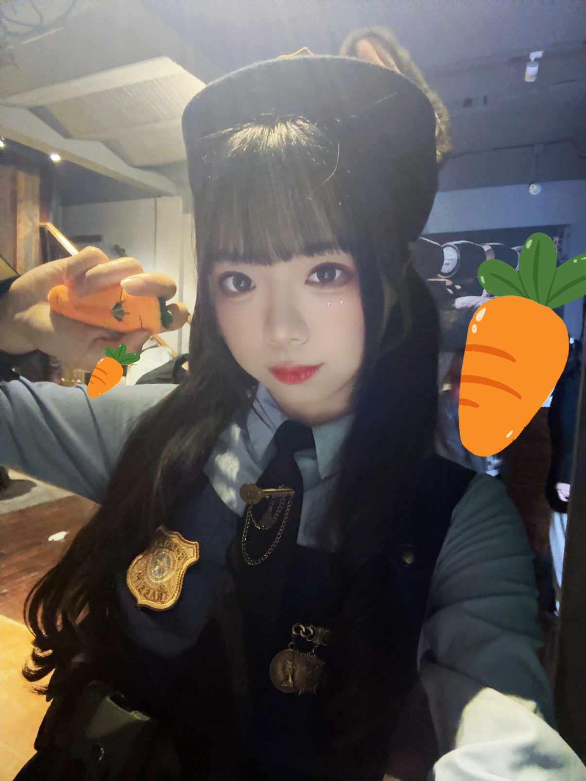 你会和我一起守护动物城吗！🐰👮🏻兜系少女