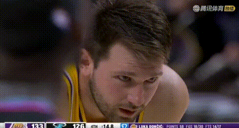 60+7+3+5抢断——东契奇罚球未中竟被队友“嘲讽”了？
59分，最后15秒东