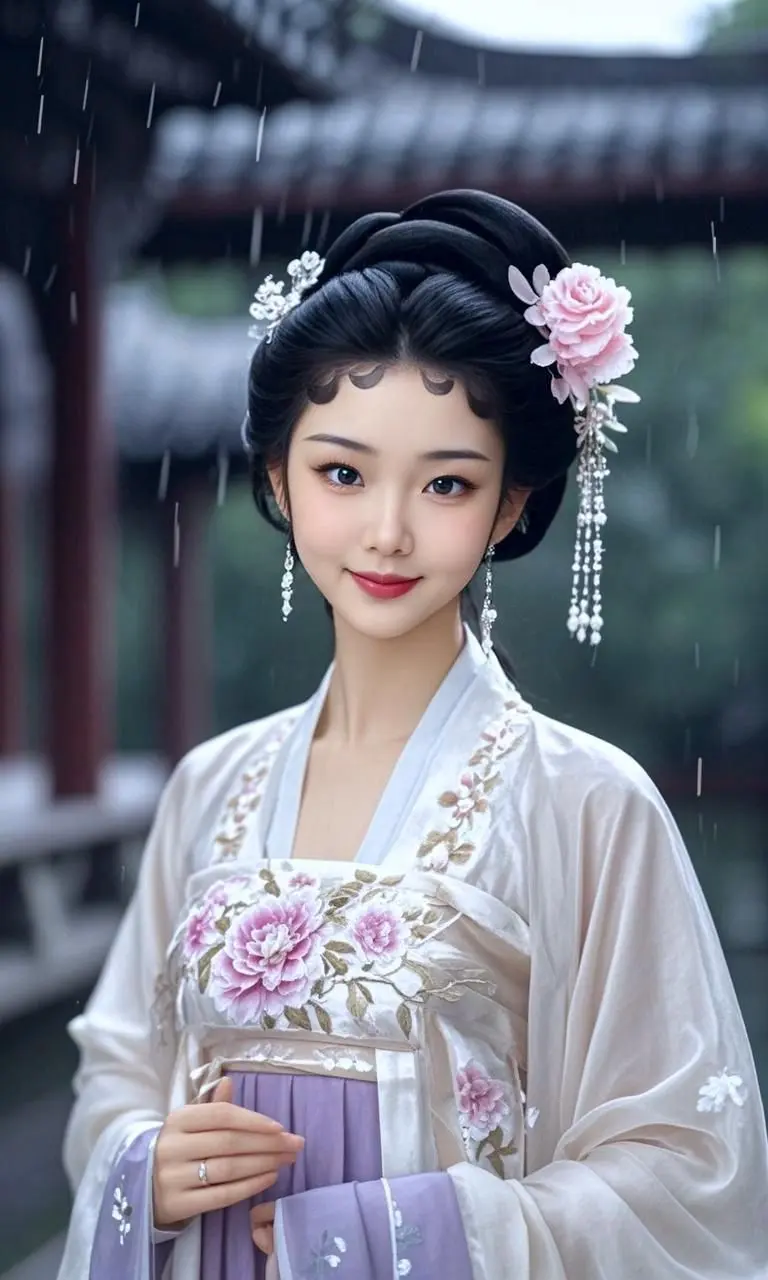 AI雨巷佳人