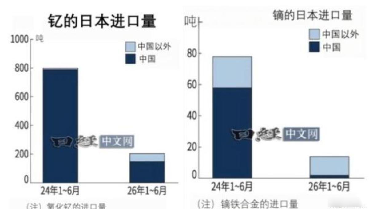 暴跌83%！日本稀土进口几近“断粮”，高市早苗的强硬终于迎来了实打实的反噬
《日