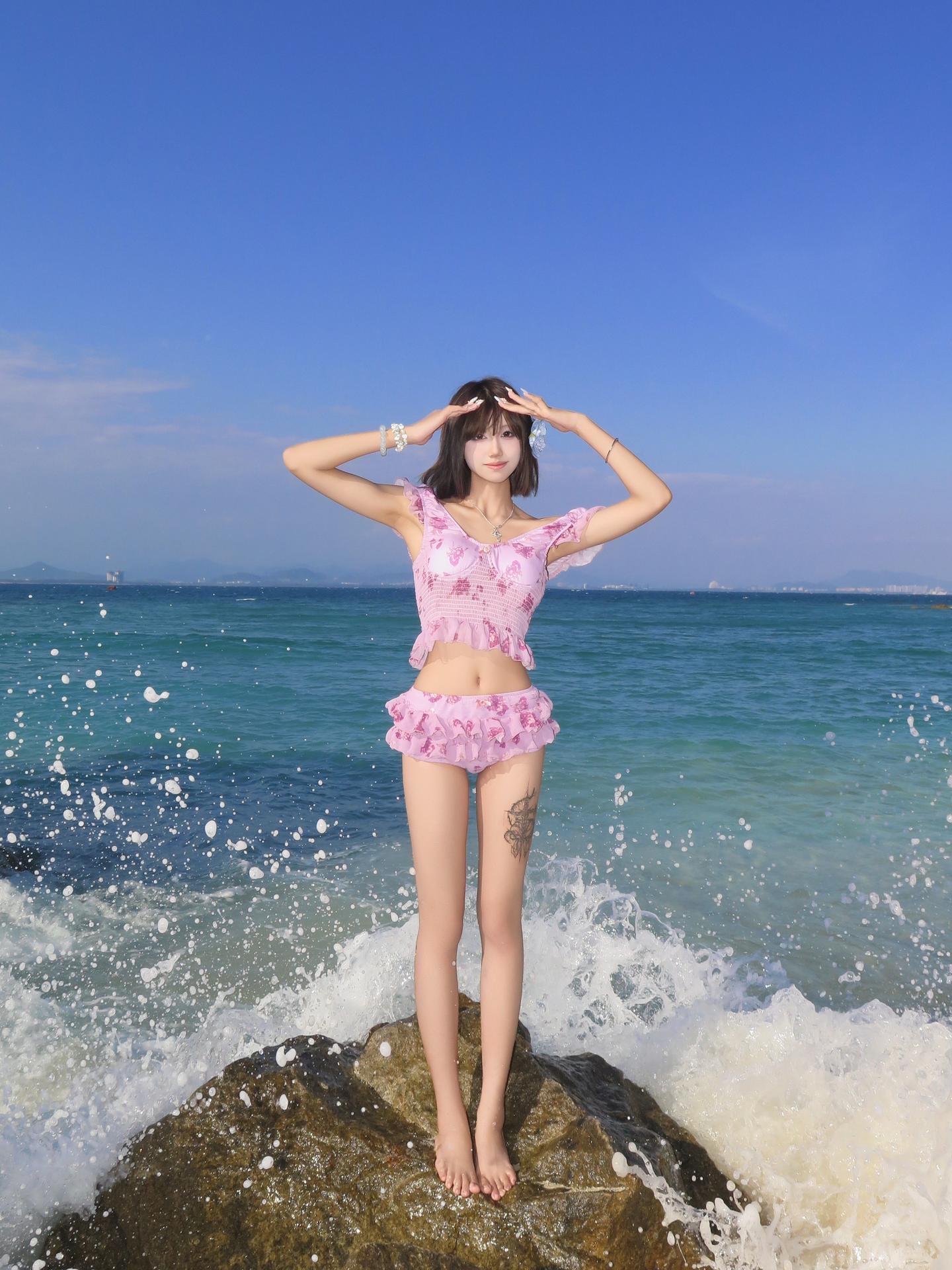 不知道 客妹的身材很曼妙。