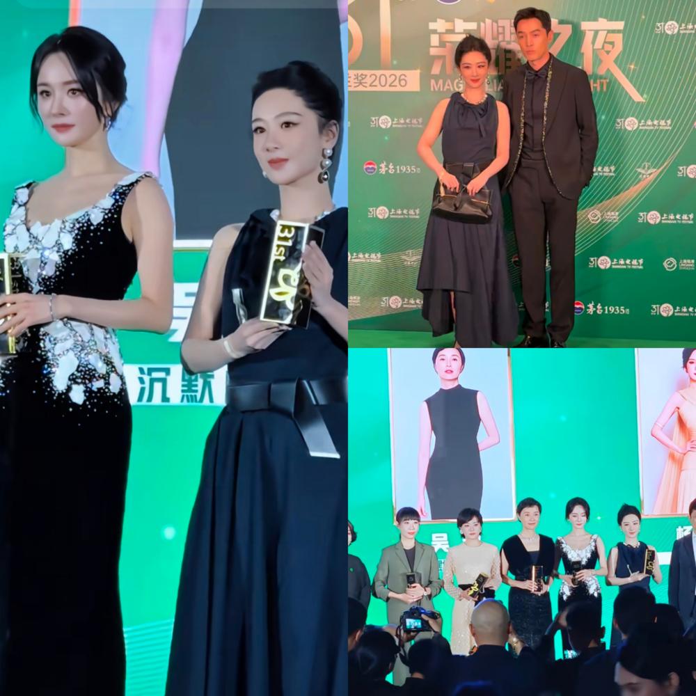 杨紫拿视后了。

白玉兰奖，中国电视剧三大奖之一。

她成了第一个获奖的90后女