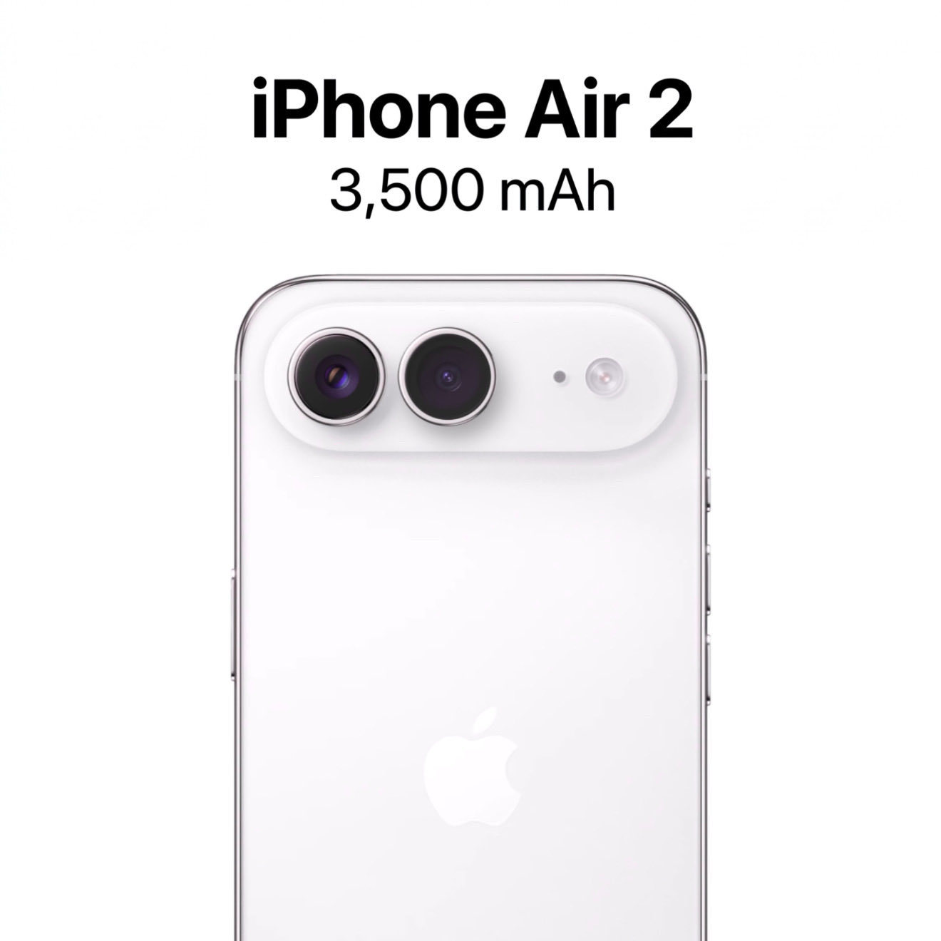 iPhoneAir2电池容量曝光iPhone Air一代电池容量多少来着？