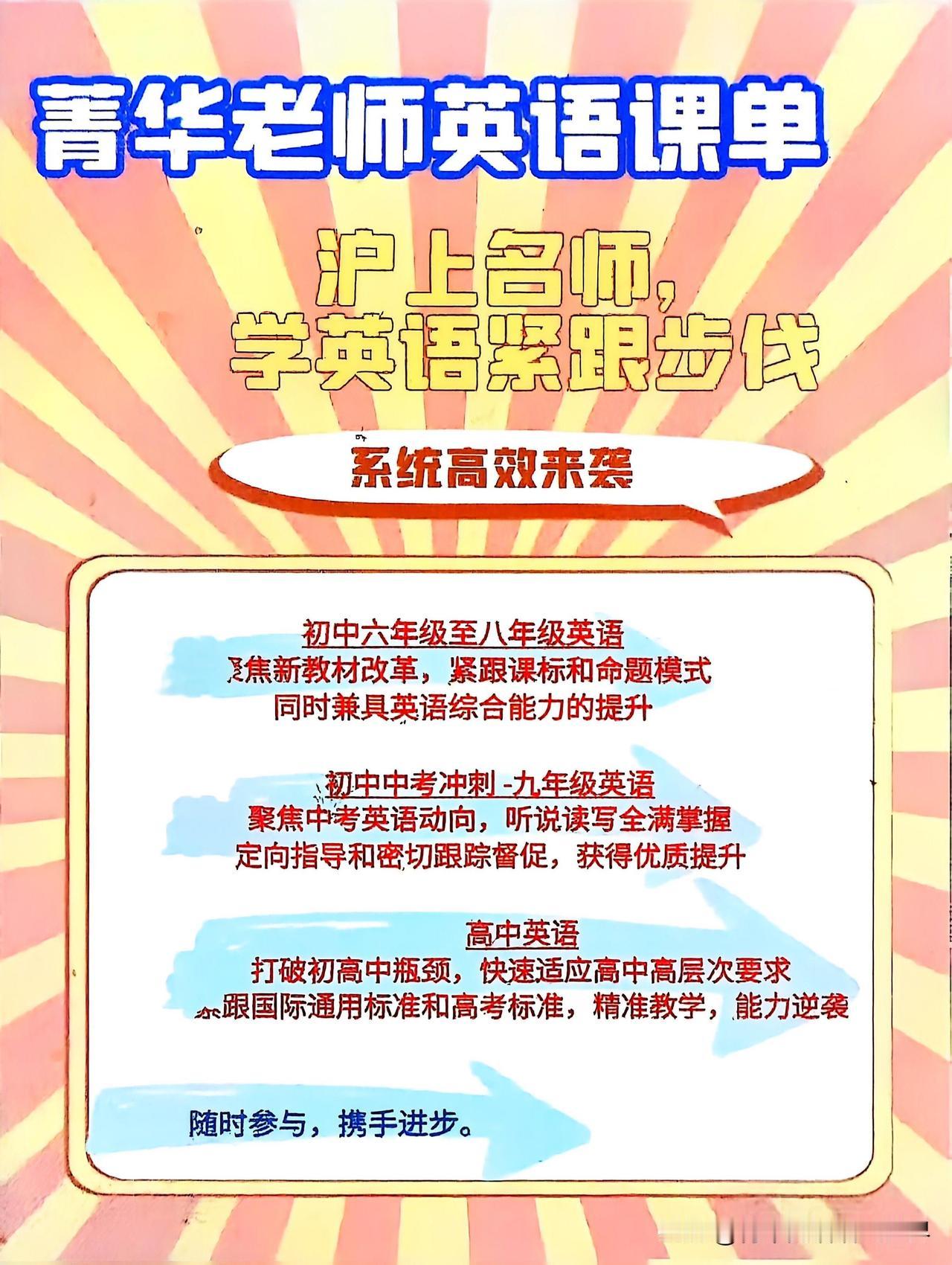 英语提升学习，督促进步，旨在朝夕，志在千里！