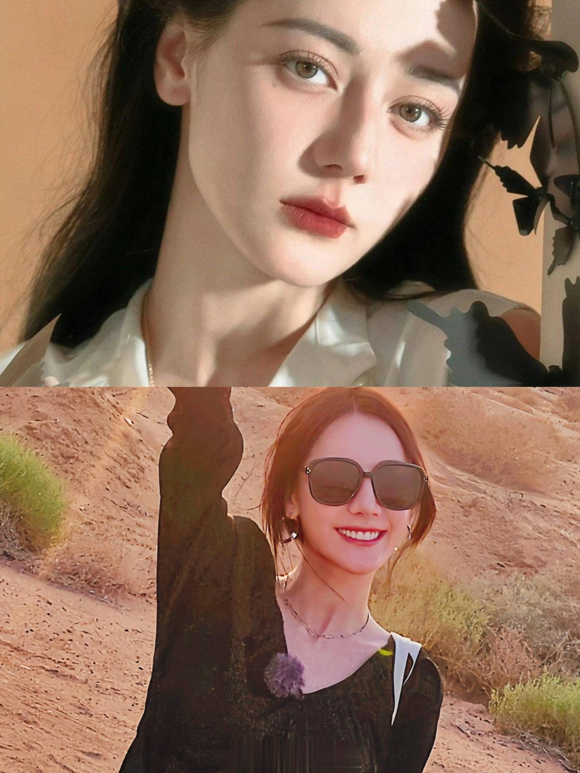 我滴妈呀！这脸也太嫩了吧，这皮肤都快和牛奶一样白了！又白又嫩的。热巴怎么越素越好