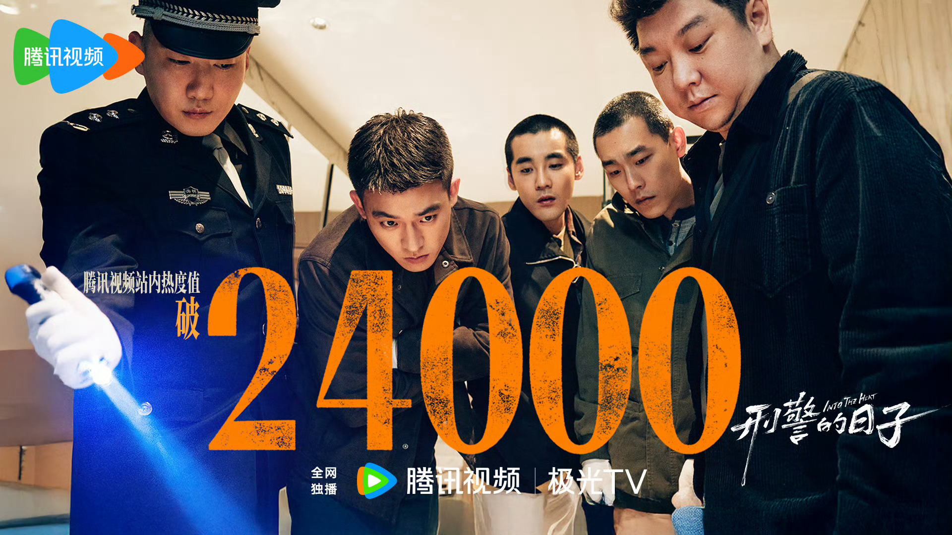 刑警的日子腾讯站内热度值破24000咋回事，两个师兄一个辞职一个受伤转文职，磊哥