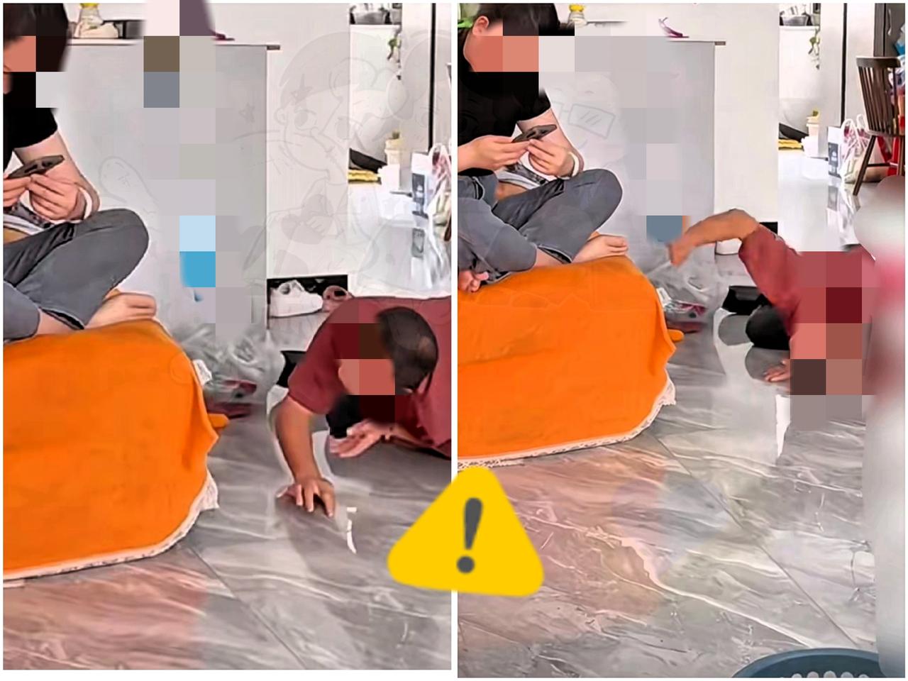 刚刚看了一条新闻
老公胃疼难忍倒地妻子却不闻不问 
妻子：当初我生孩子时痛了三天