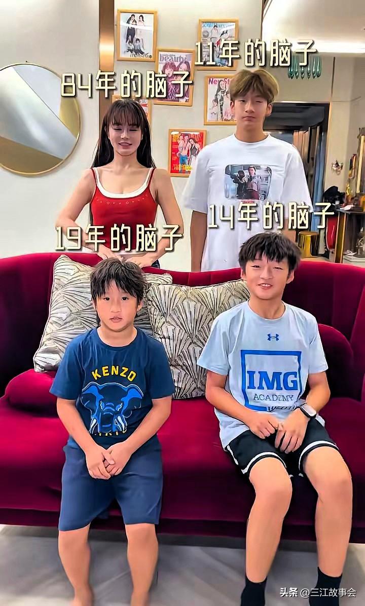 冉莹颖发了三个儿子的视频，
本想着攒一波人气，没想到底下全是嘲讽的，有网友更是评