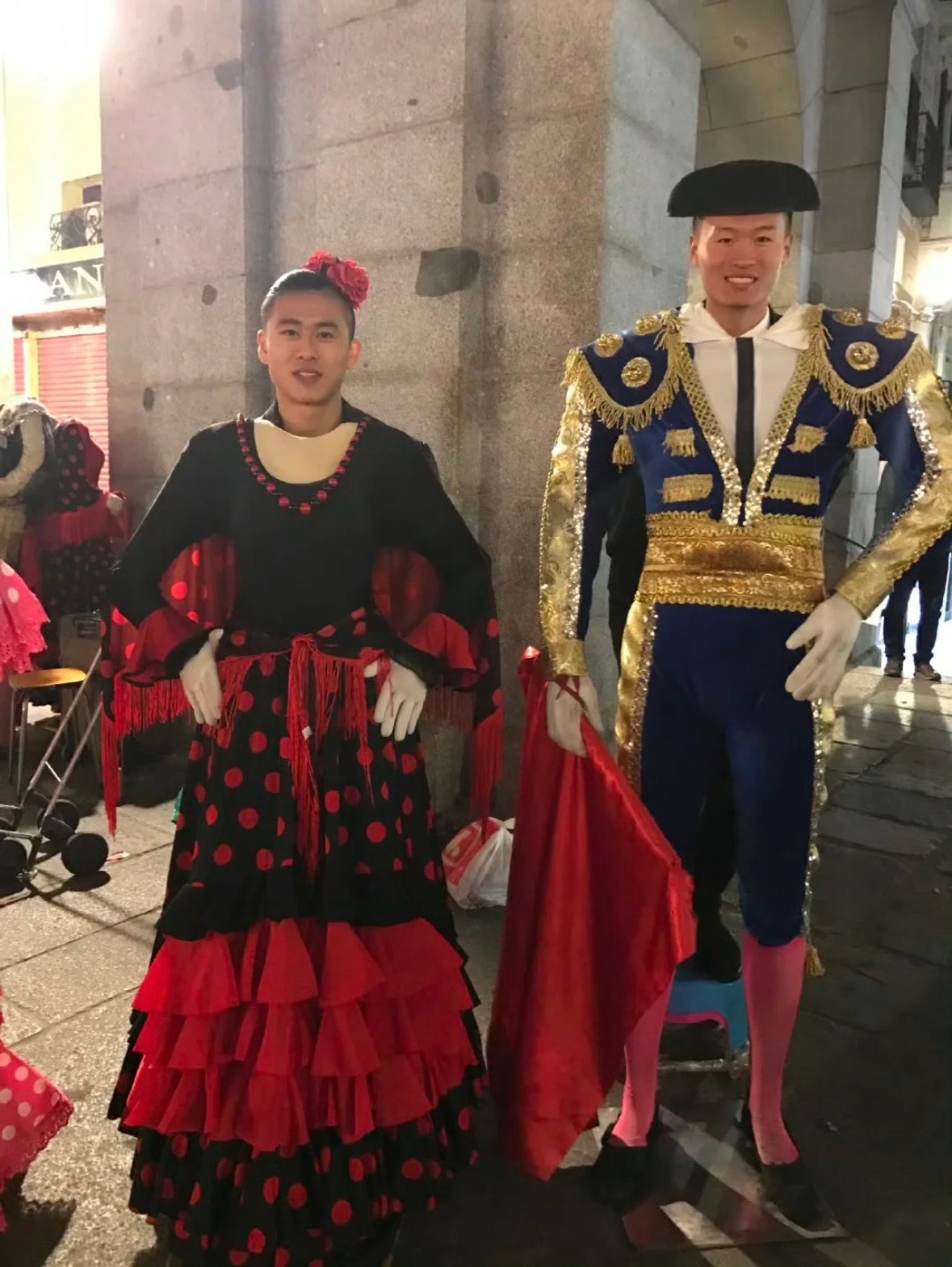 【2563】帮评论区补充，猜高柱想看踩板凳增高的斗牛士林11×头戴红花的西班牙红