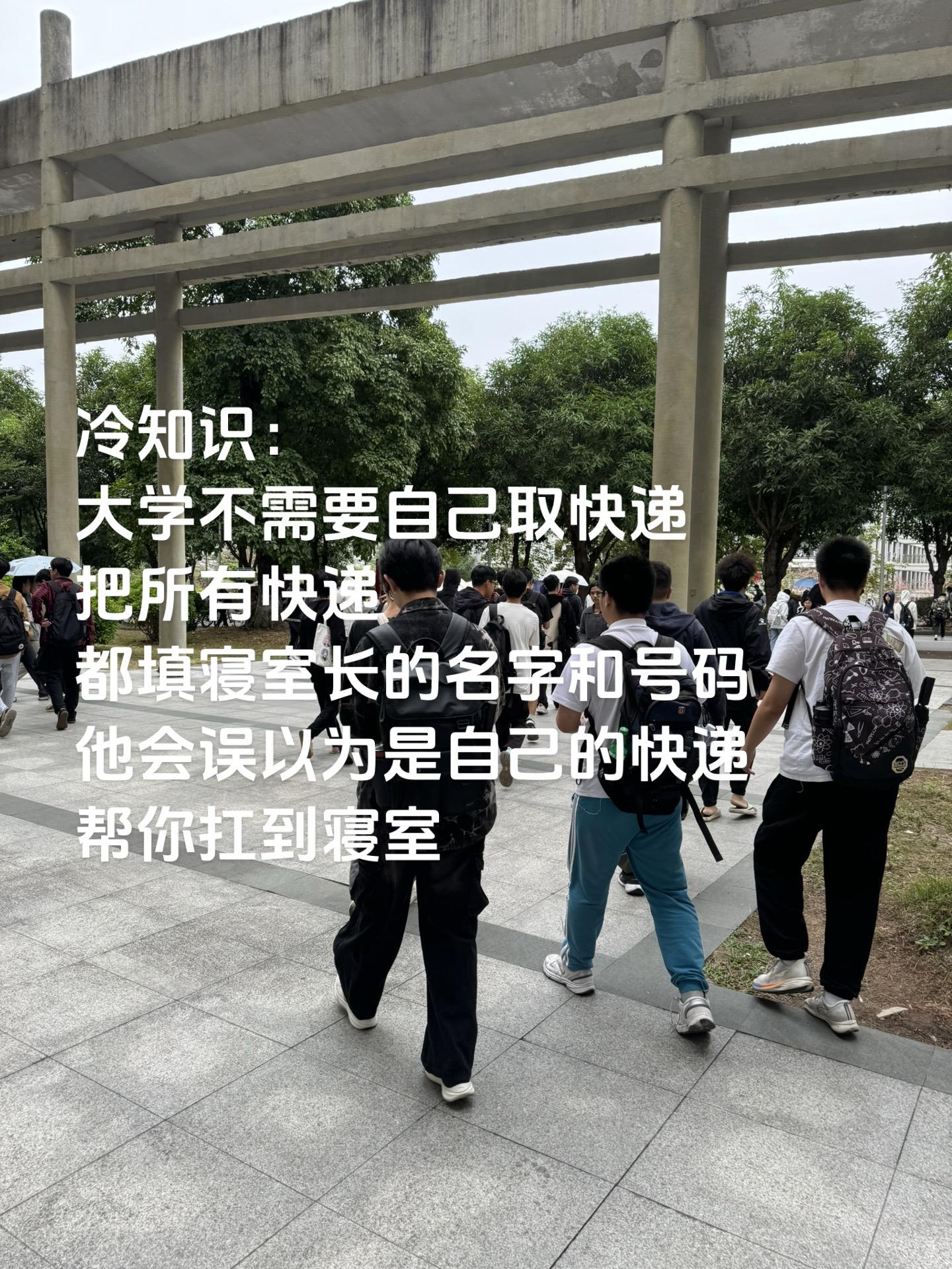 大学不需要自己取快递
