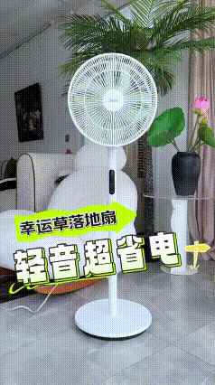 今年电风扇要怎么选我们家选的是美的幸运草循环电风扇，夏天睡觉怕吹风扇头疼，美的幸