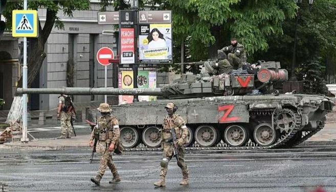 乌克兰总统办公室顾问顾问波多利亚克说，失败者有祸了……尤其是胆怯者。他说，瓦格纳