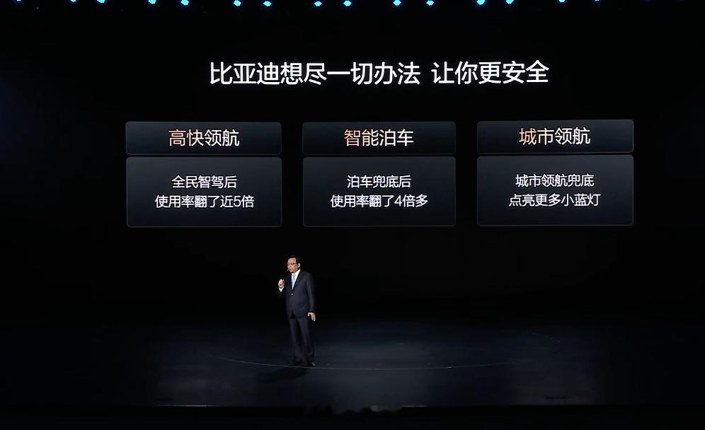 比亚迪智能化战略发布会 比亚迪敢为天下先啊！自宣布在自动泊车状态下兜底责任后，又