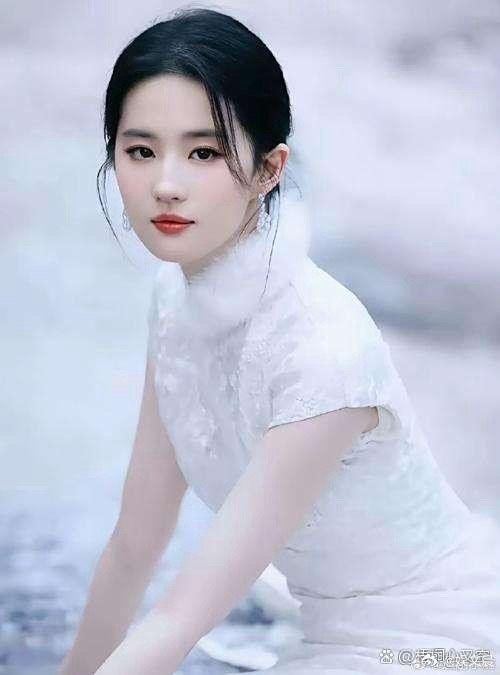 刘亦菲的美，胜在留白与和谐，如中国山水画般意境悠长，耐人寻味。 ​​​