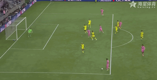 半场战罢，梅西打入职业生涯900球，迈阿密国际1-0领先纳什维尔！怎么评价这个上