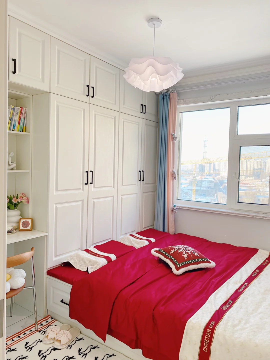 🧨8.5㎡榻榻米卧室新年布置，迎接🐰年到来！