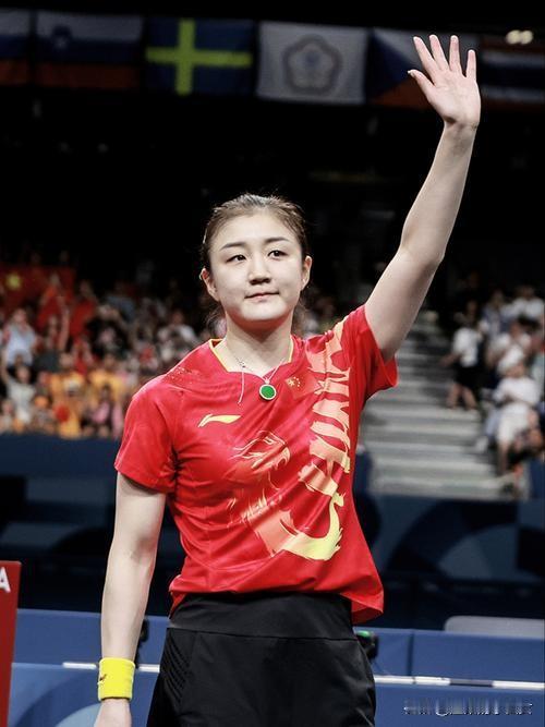 陈梦在山东代表团总结大会上的发言
强大的对手才能够成就自己
以及赛后采访中
我也