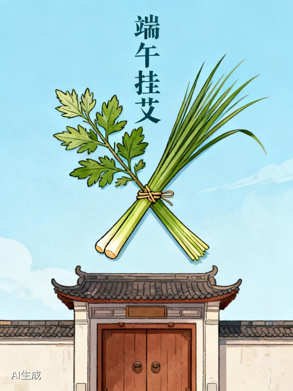 我之前就见过有人把艾草胡乱挂在窗户上，不仅没起到应有的作用，还显得乱糟糟的。正确