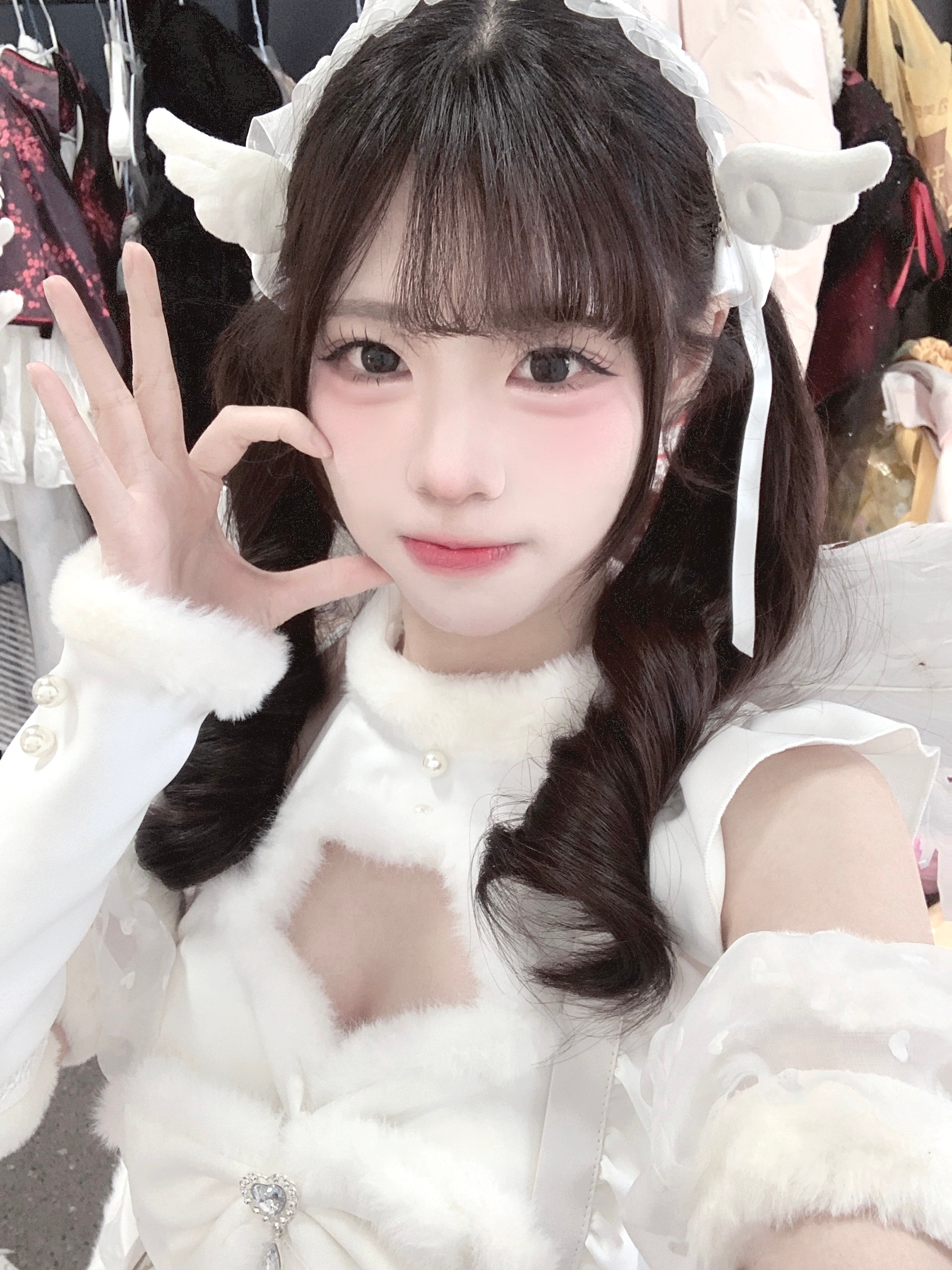 有天使跳舞？好生活喔 