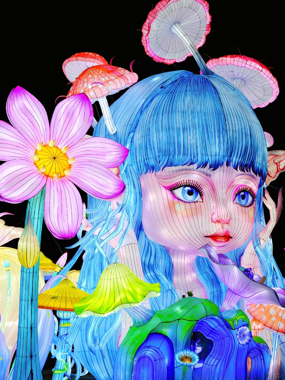 12.27live实况❗️北京还是太超前灯会杀疯了