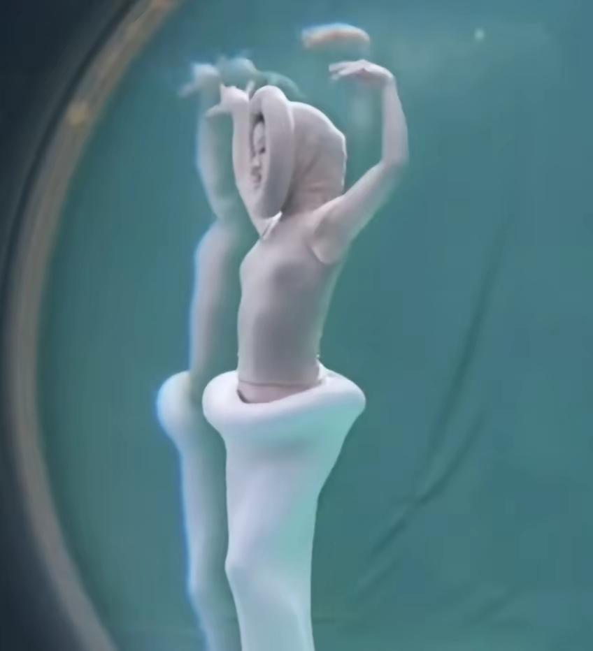 天哪！这都是些什么造型啊！图一看着就像“毛毛虫”似的。
明明有出色的唱功，却非要