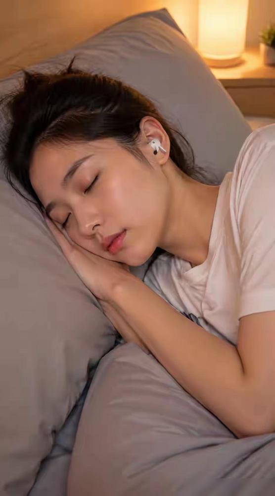 网上一则就诊新闻引发大量网友共鸣，二十八岁女士八年每晚睡觉都佩戴耳塞，后续持续耳