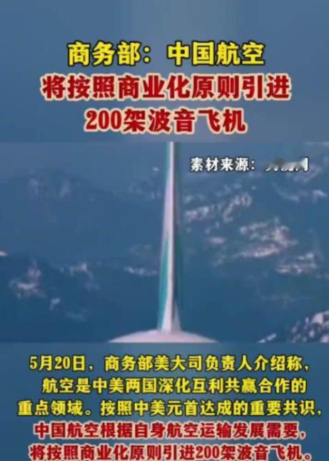 美方先别急着乐！200架波音飞机的单子咱们签了，但商务部把话挑明在先：生意归生意