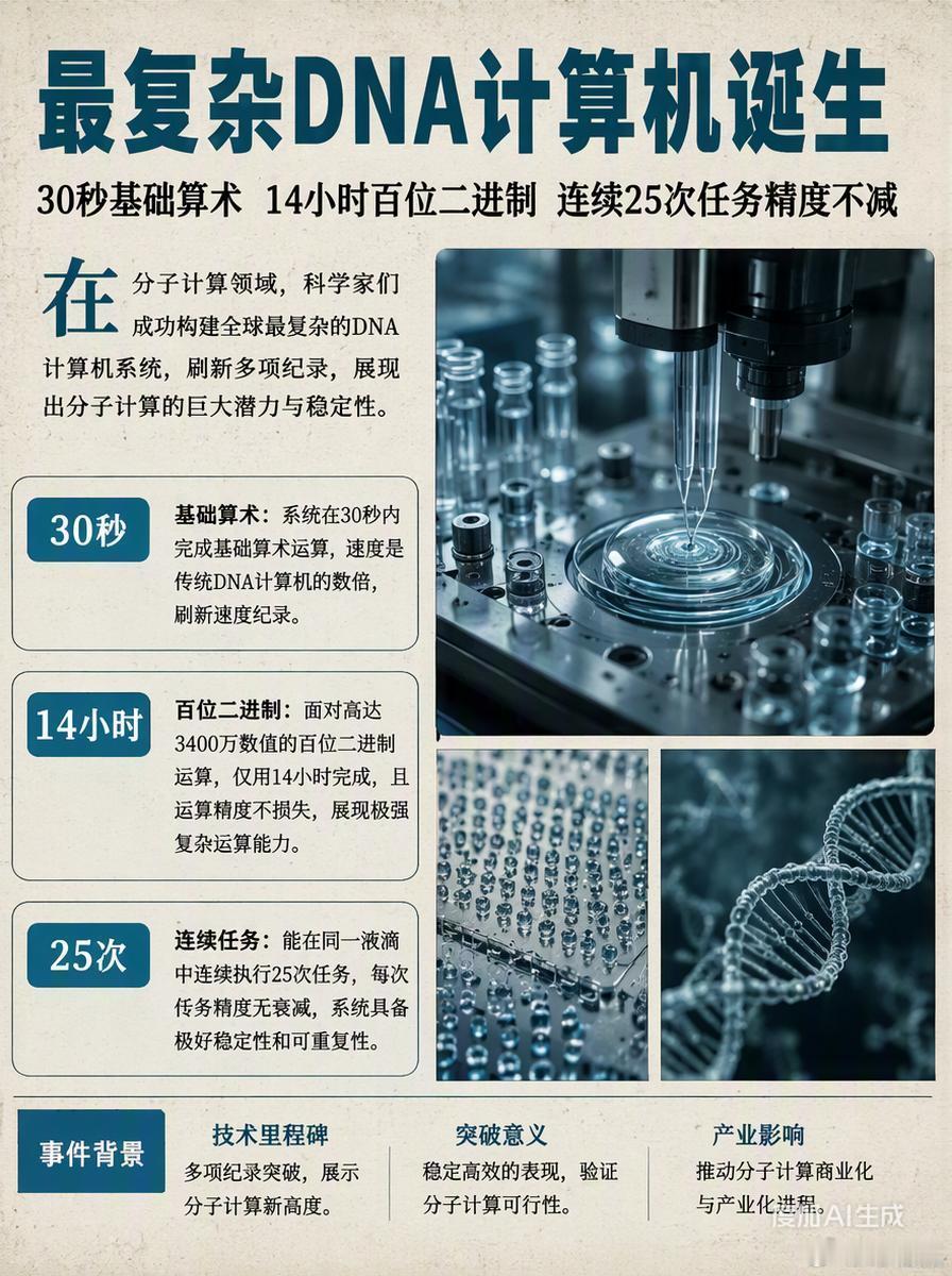 科技巨头暗中布局分子计算，一场超越硅基芯片极限的竞赛已经打响。近日，全球最复杂、