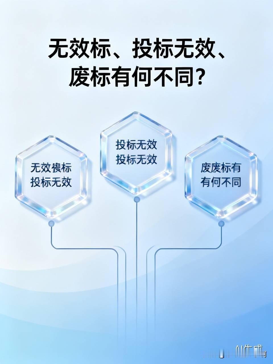 无效标、投标无效、废标有何不同?
 
很多招投标从业人员经常把话题中的无效标（投