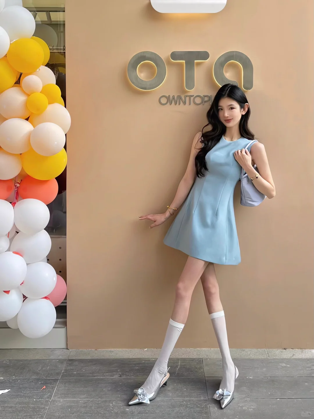 173 96斤的腿 好显瘦的小裙子！