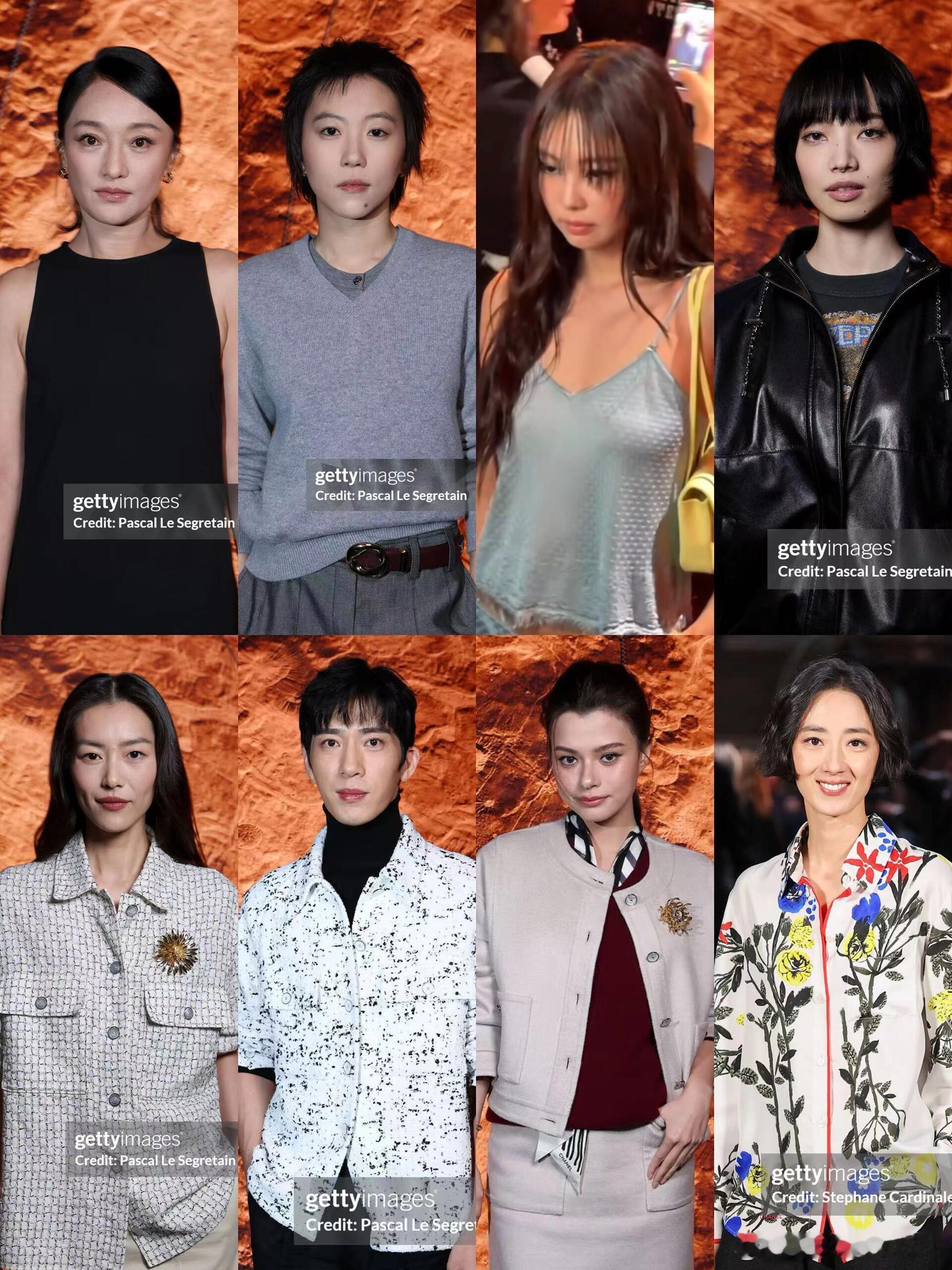 Chanel 2026春夏系列巴黎时装周周迅、Jennie、窦靖童、井柏然、刘雯