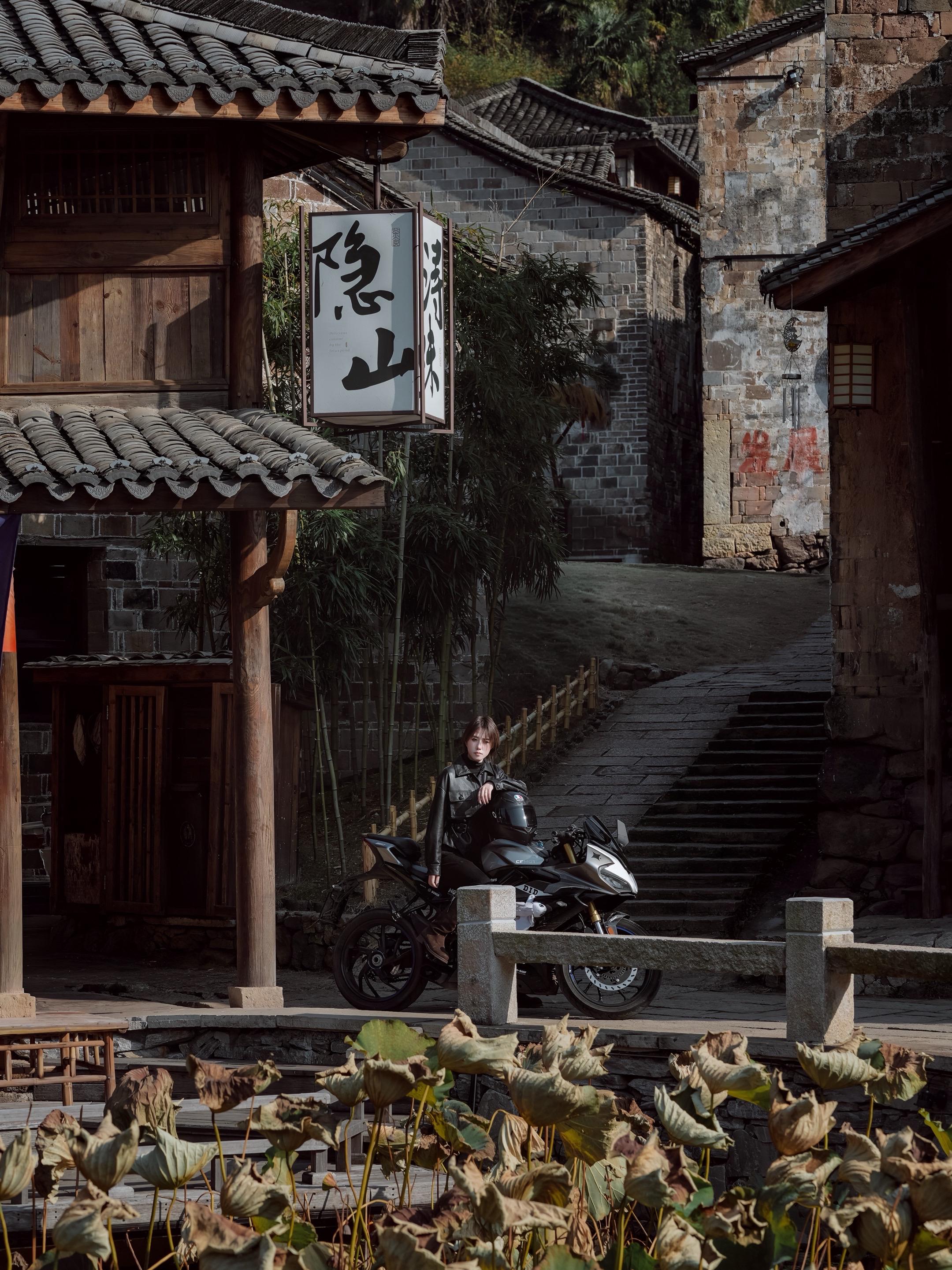 磐安墨林｜机车与古村的野生浪漫！谁懂摄影师的快乐！在磐安墨林村给金米兰...