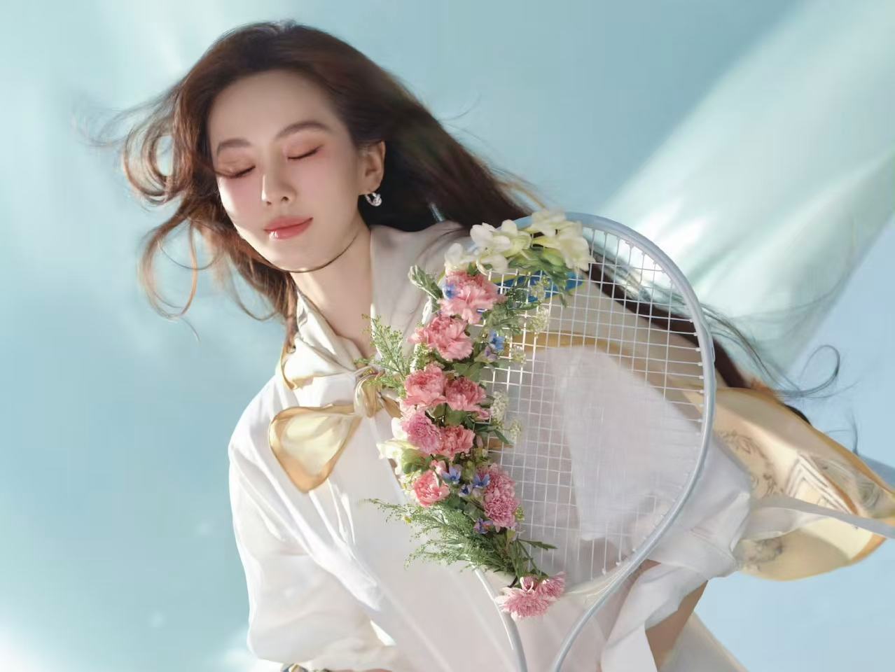 刘诗诗纯白仙气感生日大片刘诗诗39岁生日 刘诗诗39岁生日来袭，刘诗诗纯白仙气感