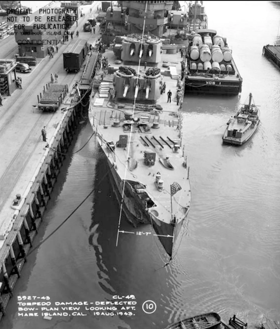 哎呀呀，看过军舰鼻子歪了的吗……