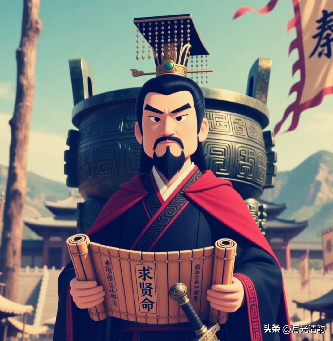 公元前361年，年仅21岁的嬴渠梁，也就是秦孝公，登上了王位。接手的是一个天坑级