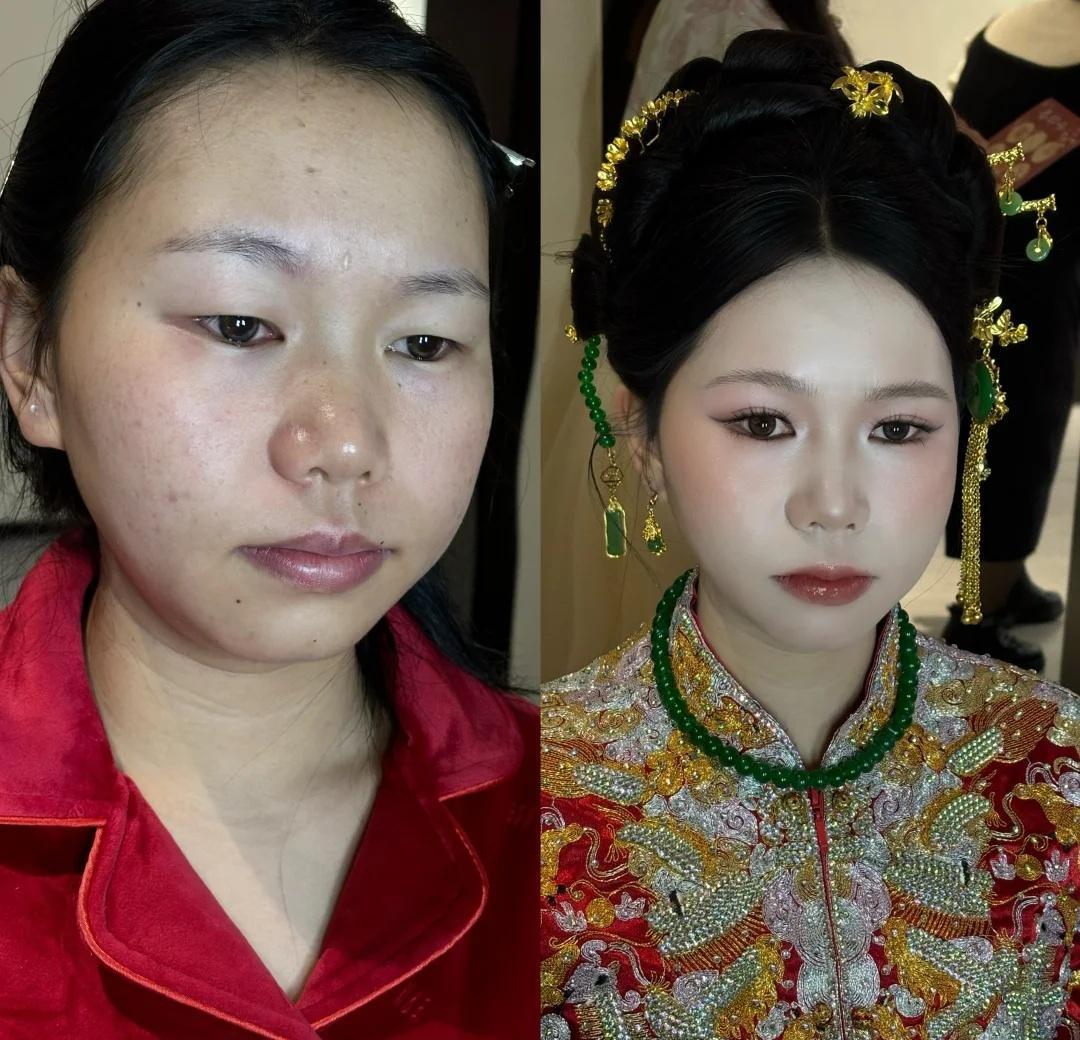 婚礼跟妆拆盲盒
天水美屿婚纱艺术馆 天水婚礼跟妆郑郑 龙凤褂造型 中式新娘造型